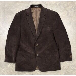 Michael Kors Men's Brown Corduroy Classic Sport Coat Suit Jacket Size 42R